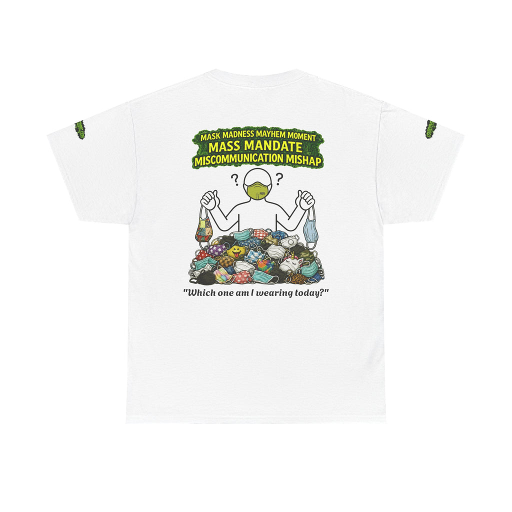 I Survived 2020 — PANDEMIC S1:E4: Director's Cut Special Edition "Mask Madness" Unisex Heavy Cotton Tee