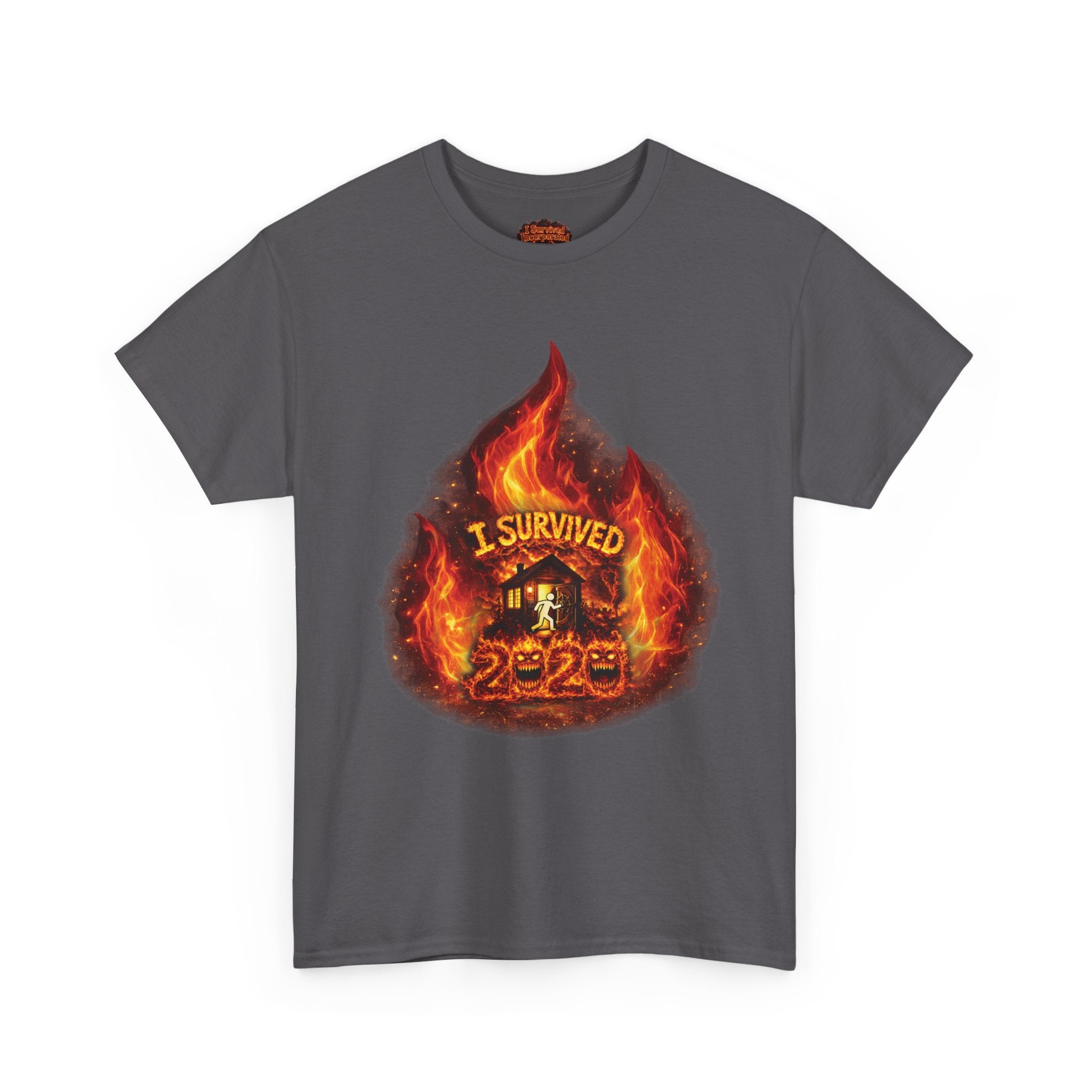 I Survived 2020 — Director's Cut S2:E1 "Berry Creek" | Wildfire Edition Memorial Unisex Heavy Cotton Tee