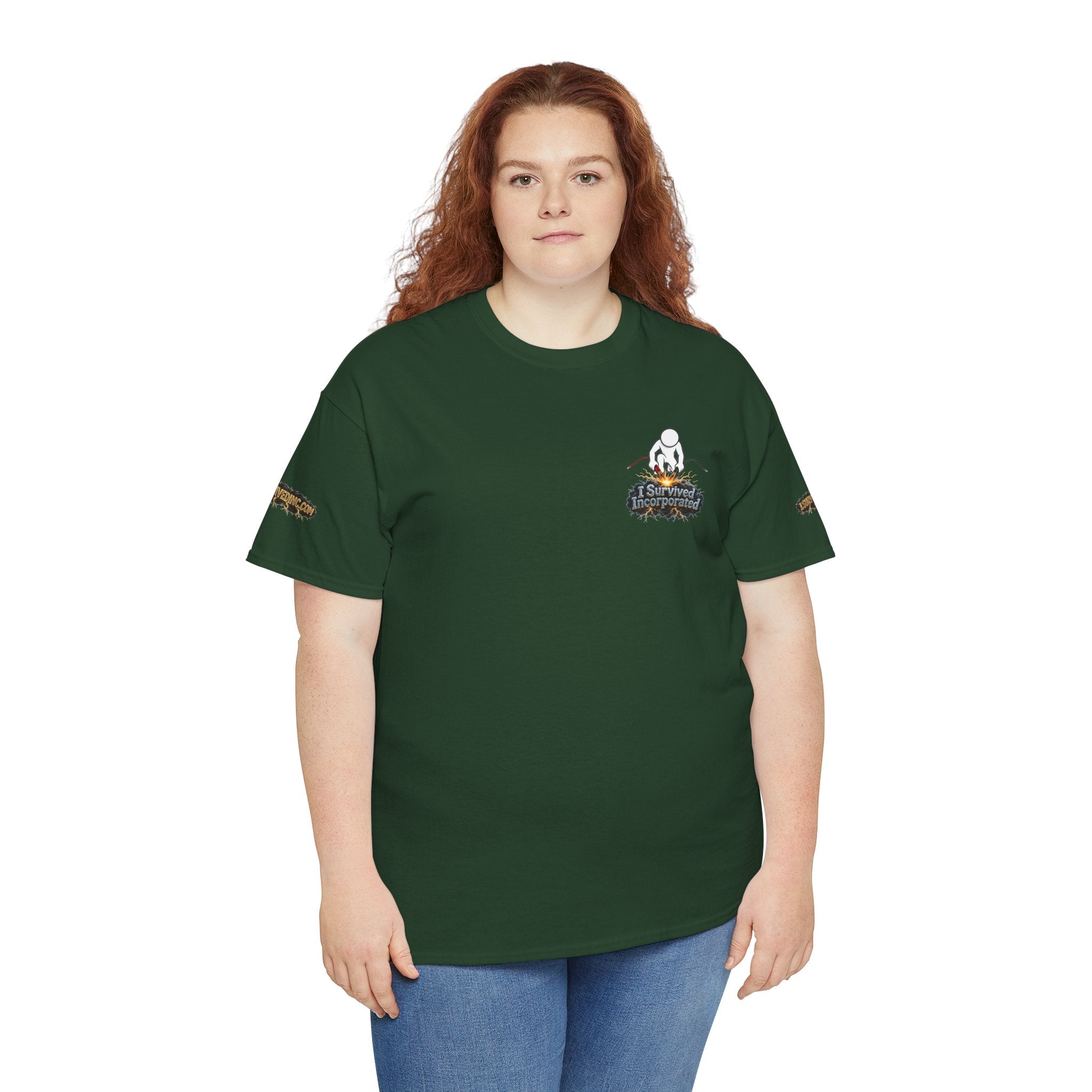 I Survived 2020 — "Please Stand By" Test Pattern Tee Special Edition Summer Premier Unisex Heavy Cotton Tee