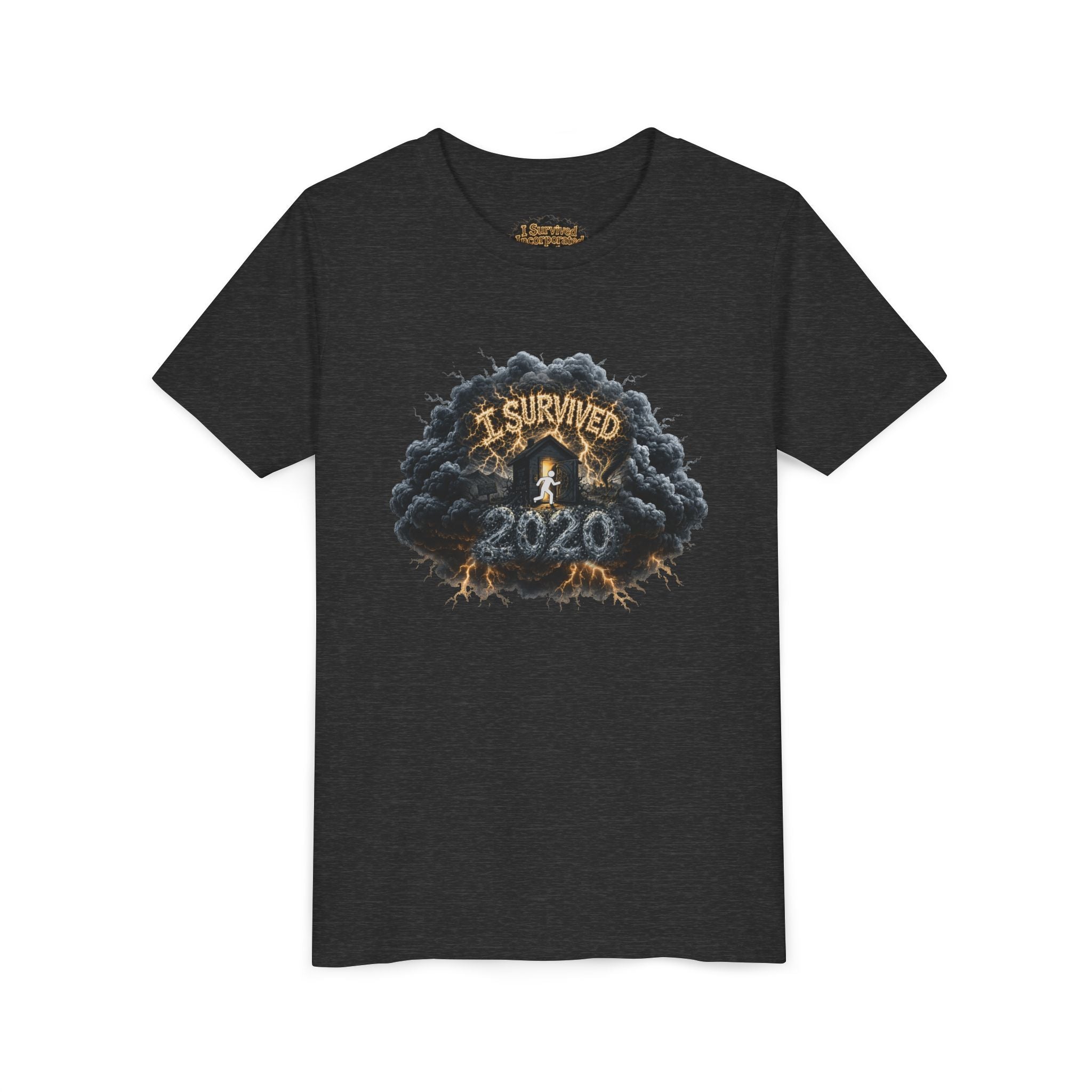 I Survived 2020 — Director's Cut Original Design Teaser Tee | Season 1 Premiere Drop Youth Short Sleeve Tee