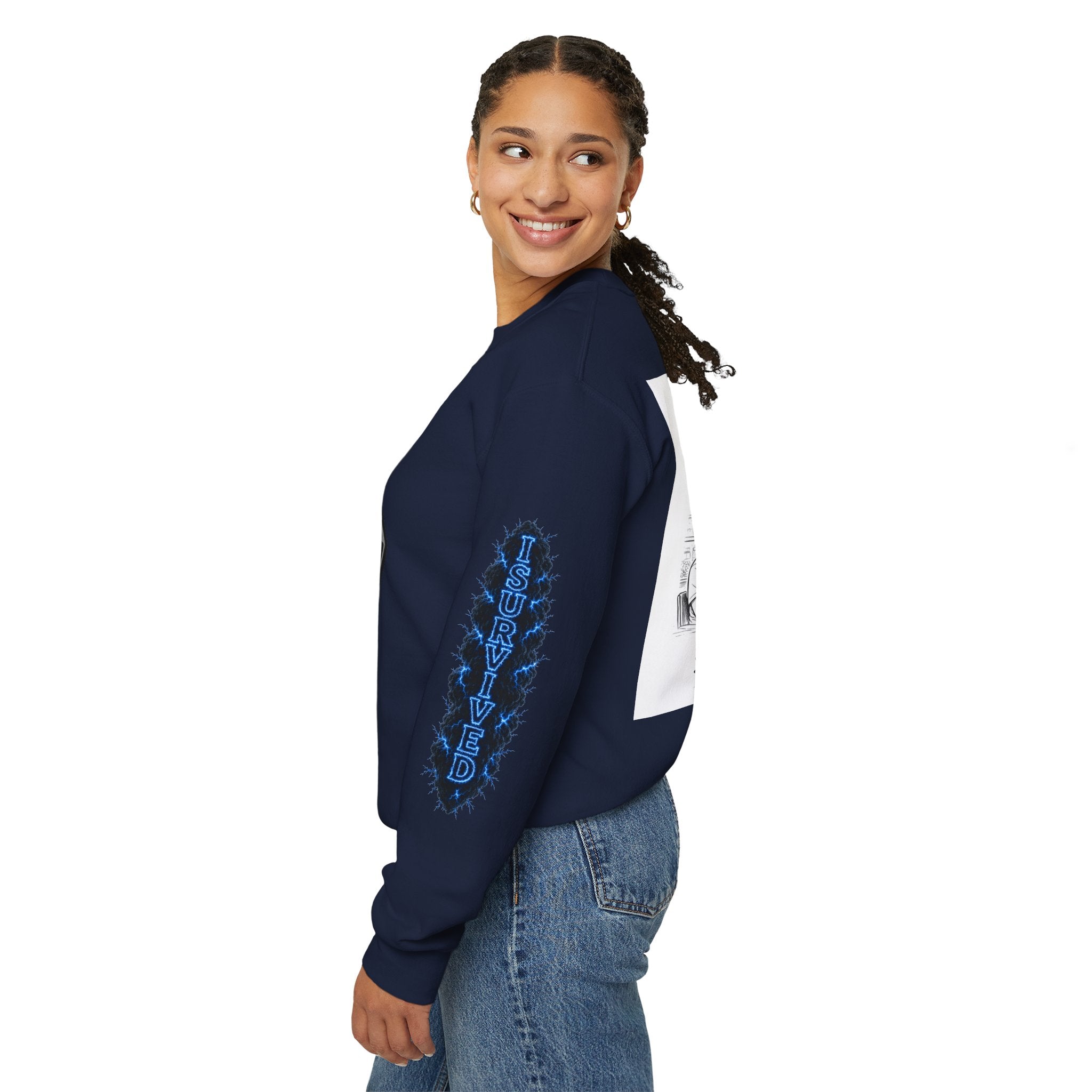 I Survived 2020 — Director's Cut S3:E2 "Dating Under Lockdown" | Lockdown Edition Documentary Unisex Heavy Blend™ Crewneck Sweatshirt