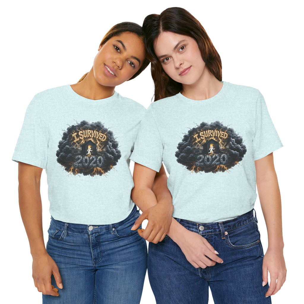 I Survived 2020 — Director's Cut Original Design Teaser Tee | Season 1 Premiere Drop Unisex Jersey Short Sleeve Tee