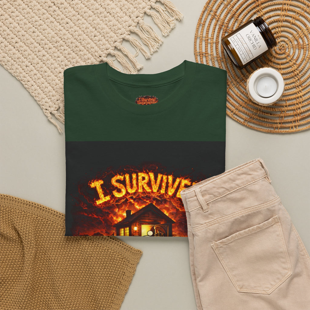 I Survived 2020 — WILDFIRES S2:E2: Special Edition "The Bobcat Fire" Memorial Unisex Heavy Cotton Tee