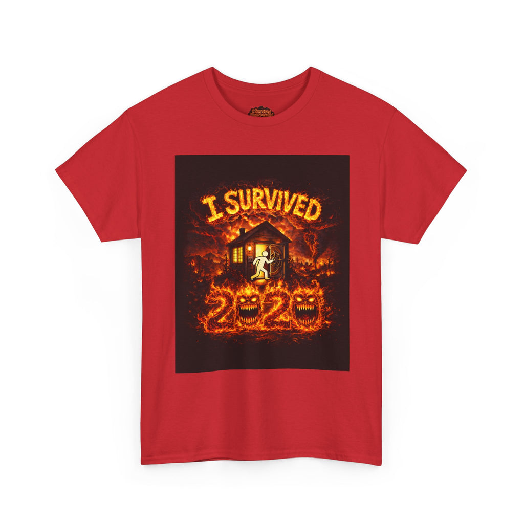 I Survived 2020 — S2:E3 "The California Wildfires" | Wildfire Edition Memorial Unisex Heavy Cotton Tee