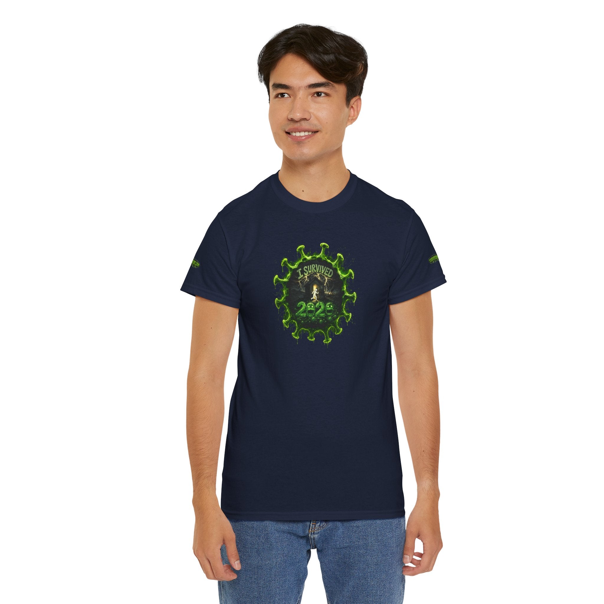 I Survived 2020 — PANDEMIC S1:E1: Director's Cut Special Edition "COVID-19: The Coronavirus" Unisex Garment-Dyed Tee