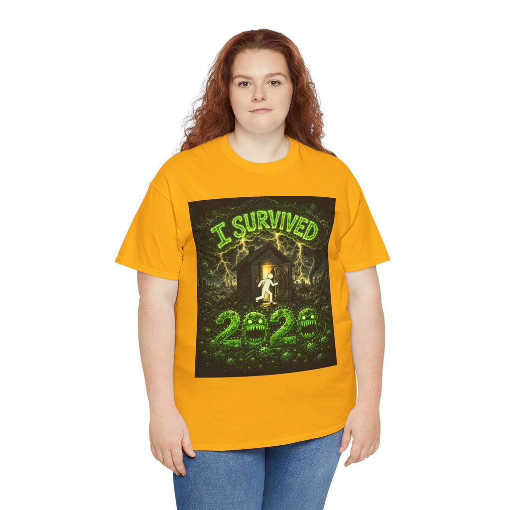 I Survived 2020 — S1:E5 "Delivery Doomsday" | Pandemic Edition Unisex Heavy Cotton Tee