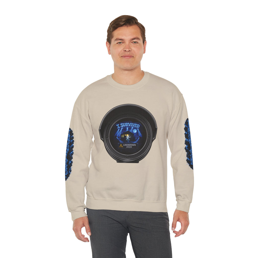 I Survived 2020 — Director's Cut S3:E2 "Dating Under Lockdown" | Lockdown Edition Documentary Unisex Heavy Blend™ Crewneck Sweatshirt