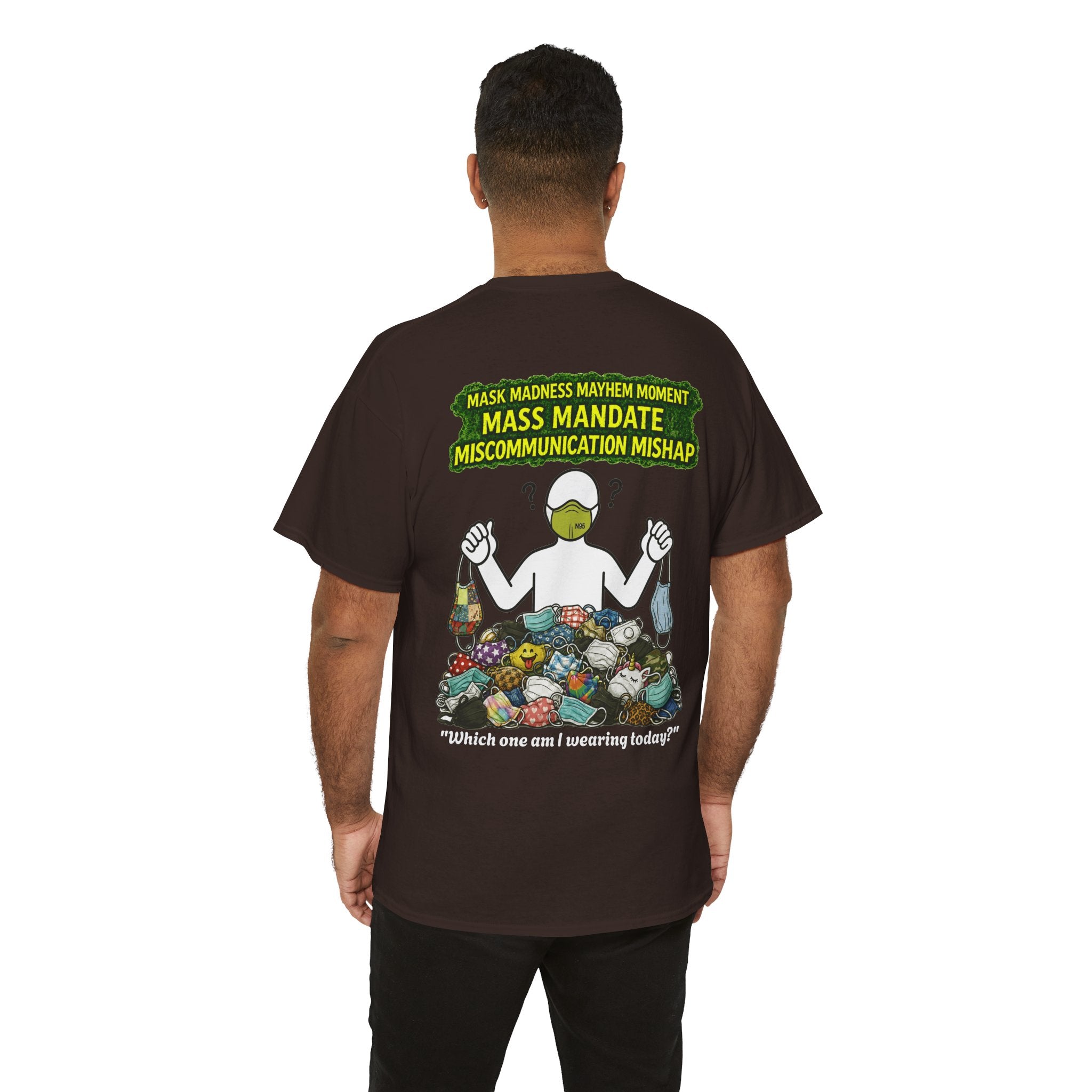 Sobreviví al 2020 — T1:E4 "Caos en Mascarillas: Un Momento de Locura" | Camiseta Unisex de Algodón Grueso Edición Pandemia (EDICIÓN ESPECIAL)