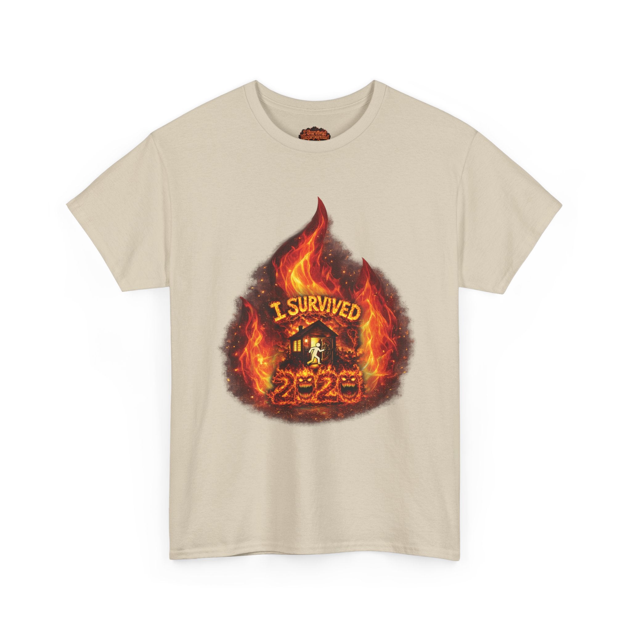 I Survived 2020 — Director's Cut S2:E1 "Berry Creek" | Wildfire Edition Memorial Unisex Heavy Cotton Tee