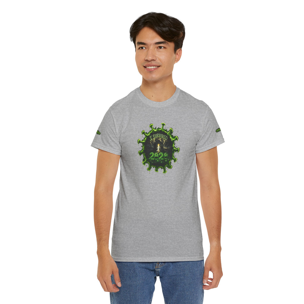 I Survived 2020 — PANDEMIC S1:E1: Director's Cut Special Edition "COVID-19: The Coronavirus" Unisex Heavy Cotton Tee