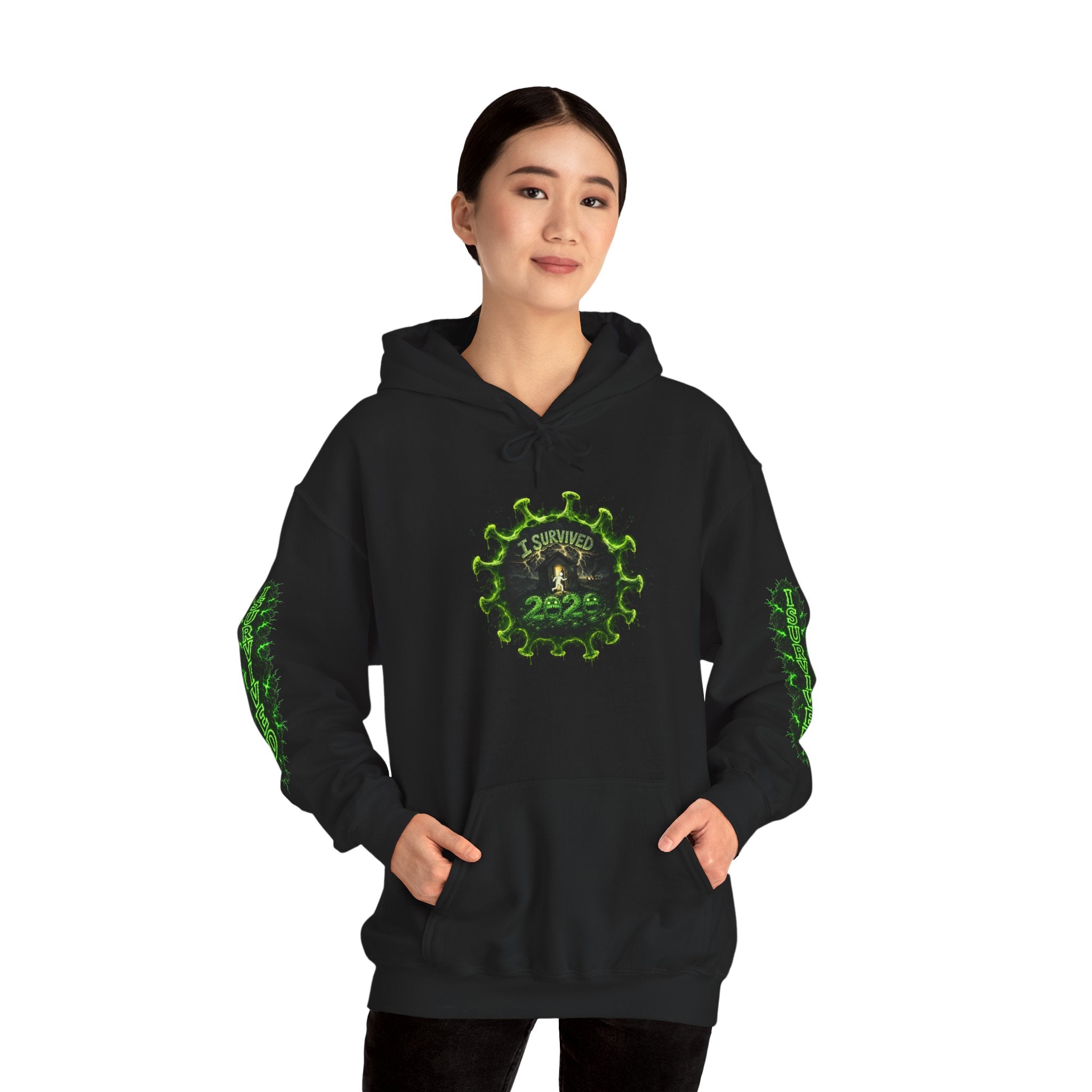 I Survived 2020 — Director's Cut S1:E4 "Mask Madness Mayhem Moment" | Pandemic Edition Hoodie Sweatshirt