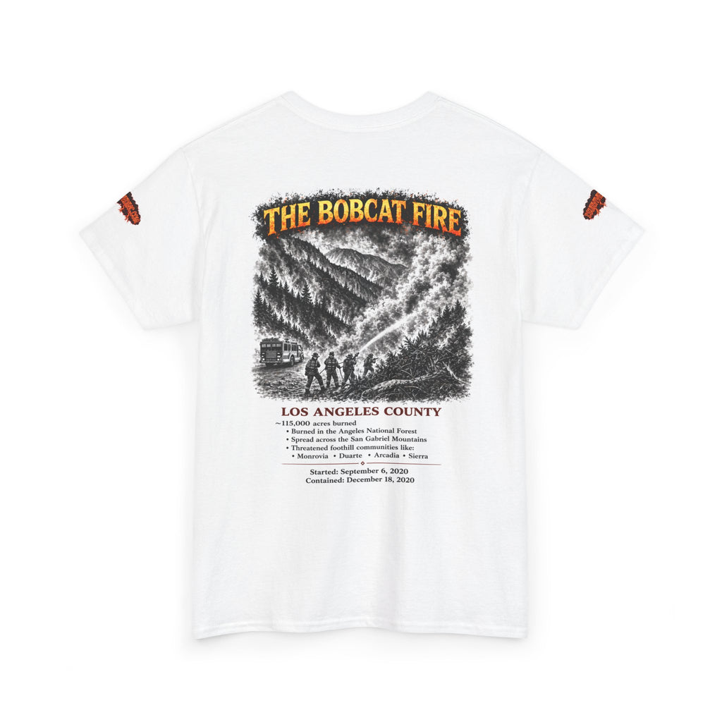 I Survived 2020 — S2:E2 "The Bobcat Fire" | Wildfire Edition Memorial Unisex Heavy Cotton Tee (SPECIAL EDITION)