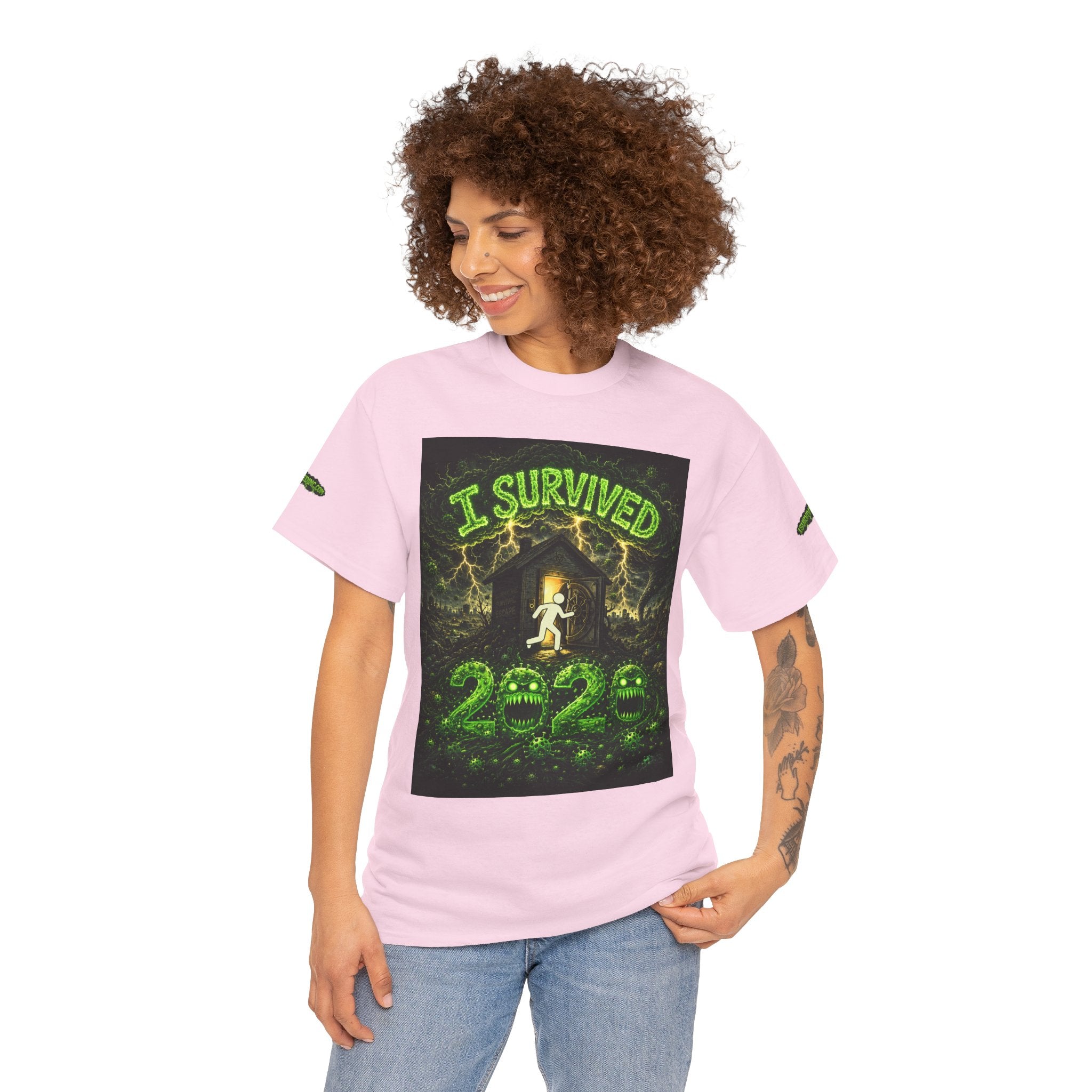 I Survived 2020 — S1:E4 "Mask Madness Mayhem Moment" | Pandemic Edition Unisex Heavy Cotton Tee (SPECIAL EDITION)