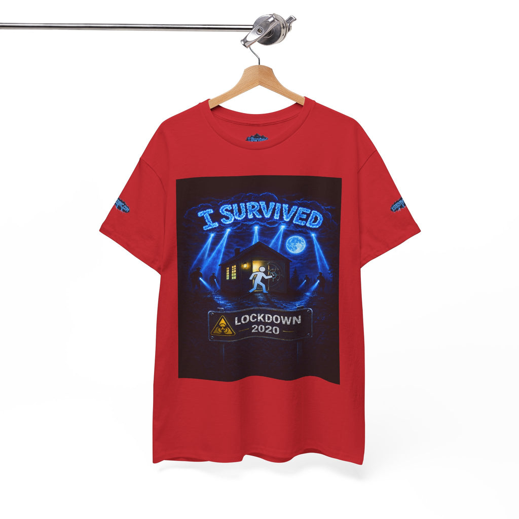 I Survived 2020 — S3:E3 "Remote Schooling" | Lockdown Edition Documentary Unisex Heavy Cotton Tee (SPECIAL EDITION)
