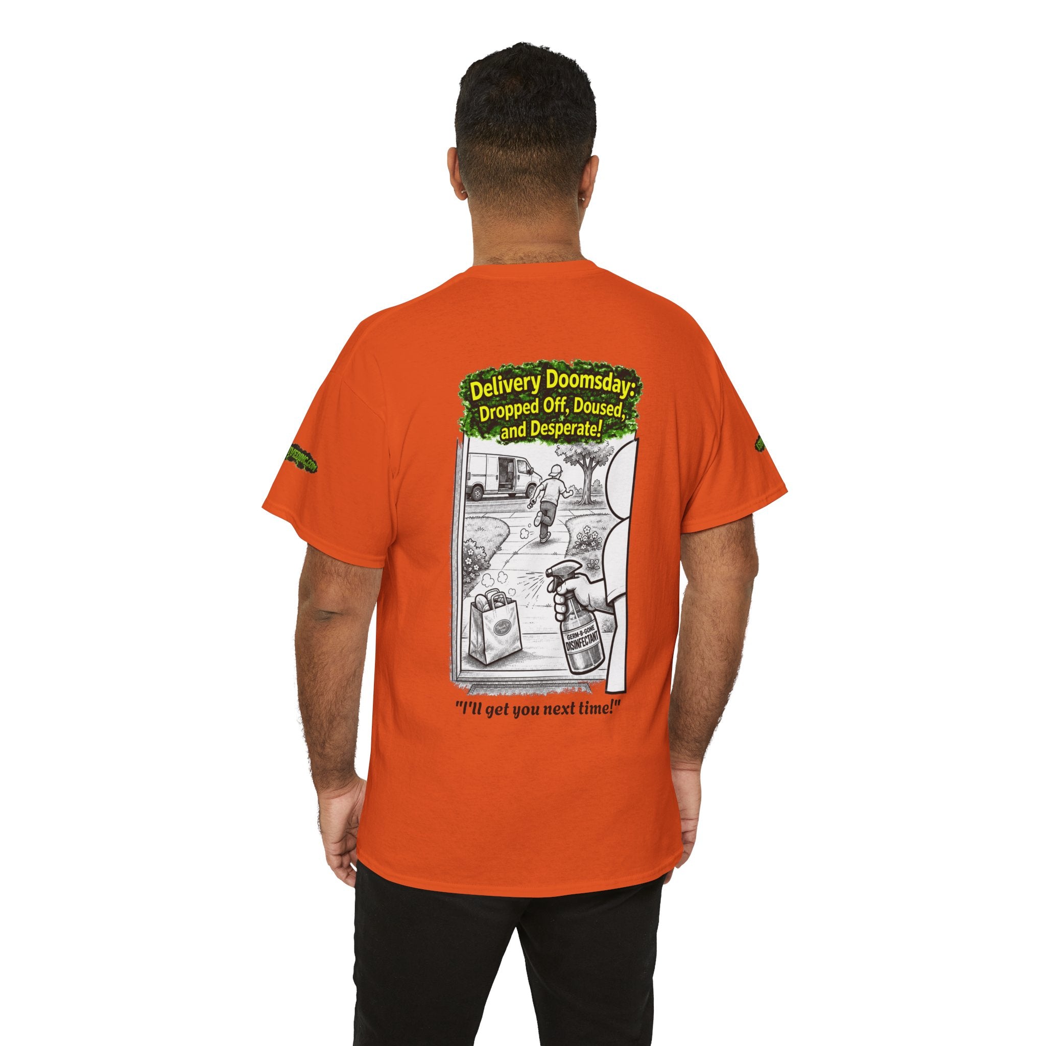I Survived 2020 — PANDEMIC S1:E5: Director's Cut Special Edition "Delivery Doomsday" Unisex Heavy Cotton Tee