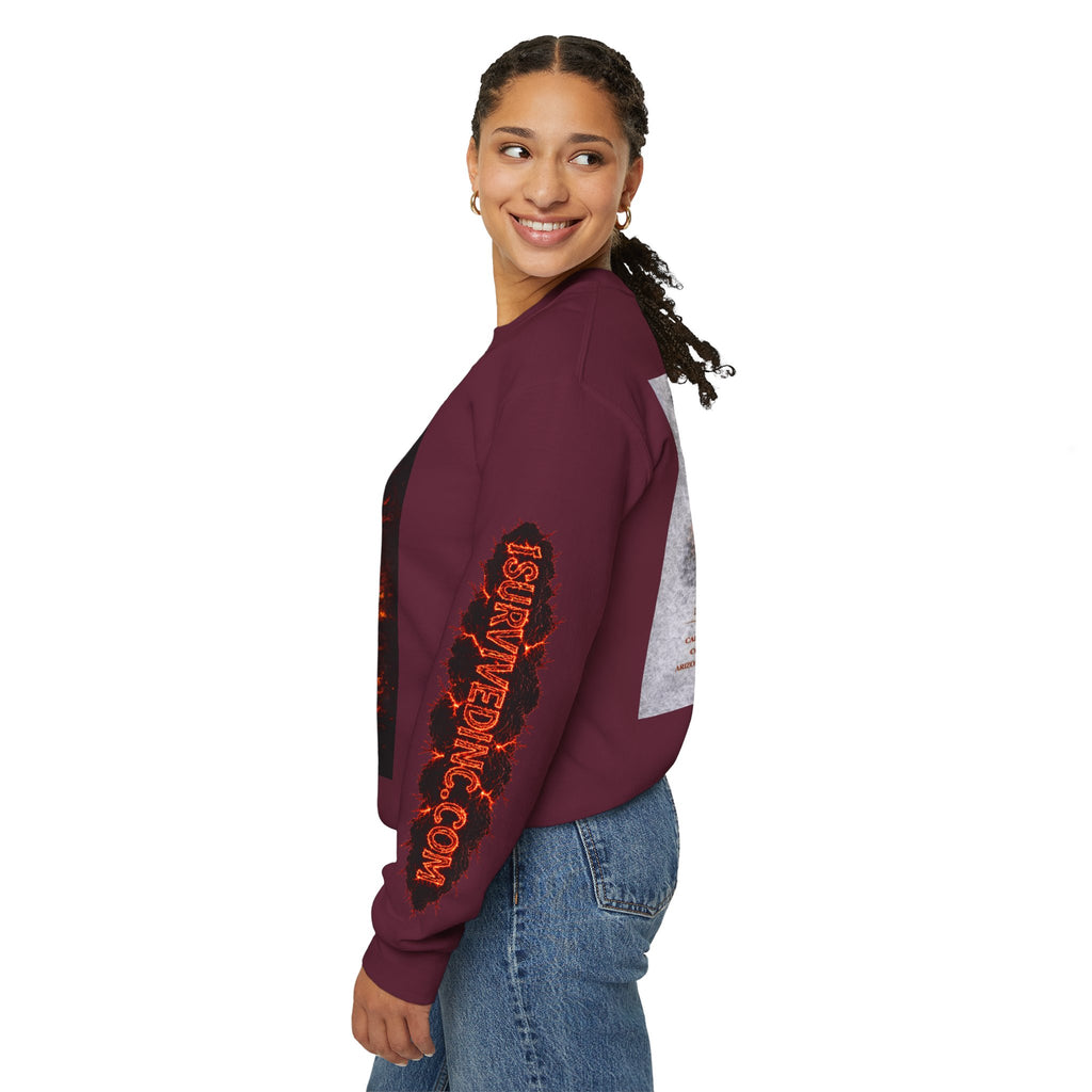 I Survived 2020 — S2:E4 "Western U.S. Wildfire Season" | Mid-Season Finale Pt. 1 | Wildfire Edition Memorial Unisex Heavy Blend™ Crewneck Sweatshirt