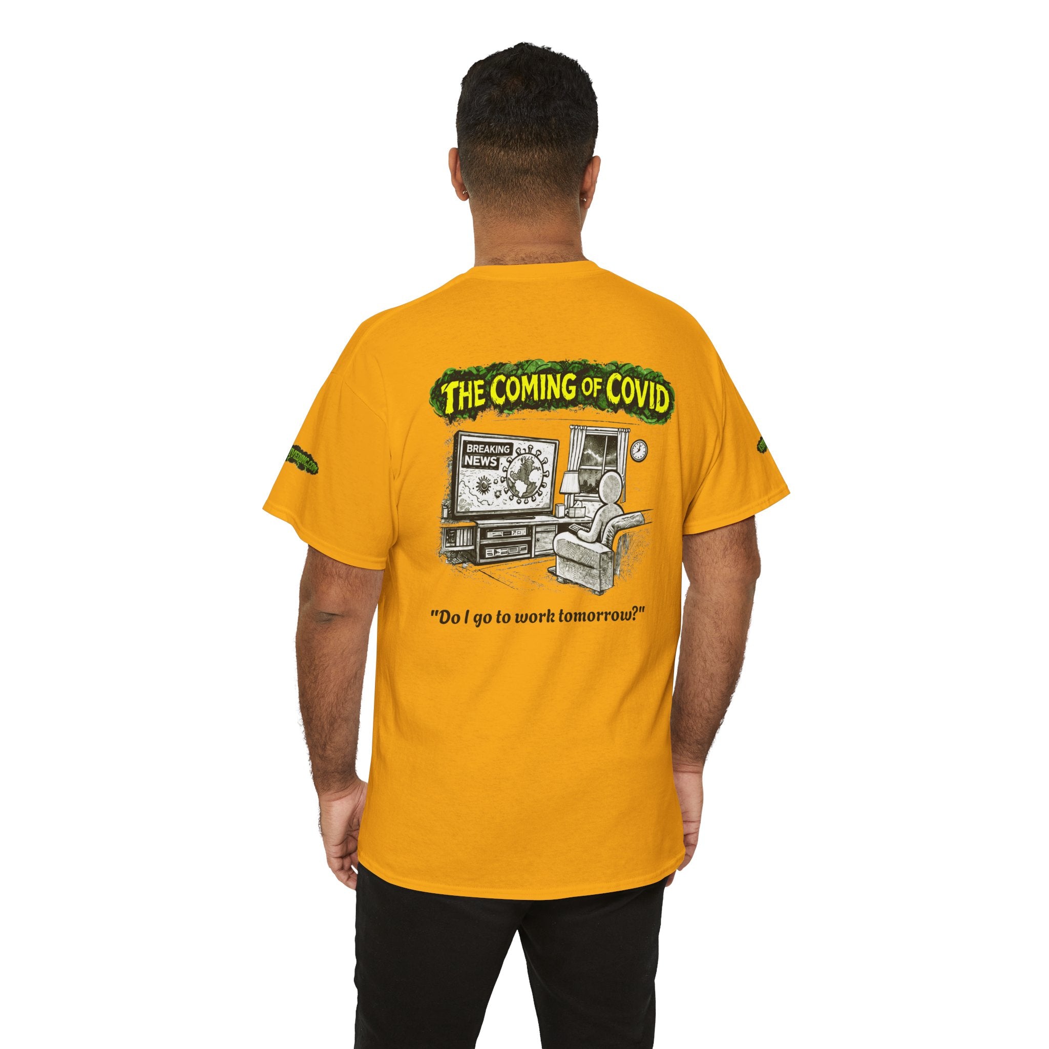 I Survived 2020 — PANDEMIC S1:E2: Special Edition "The Coming of COVID" Unisex Heavy Cotton Tee