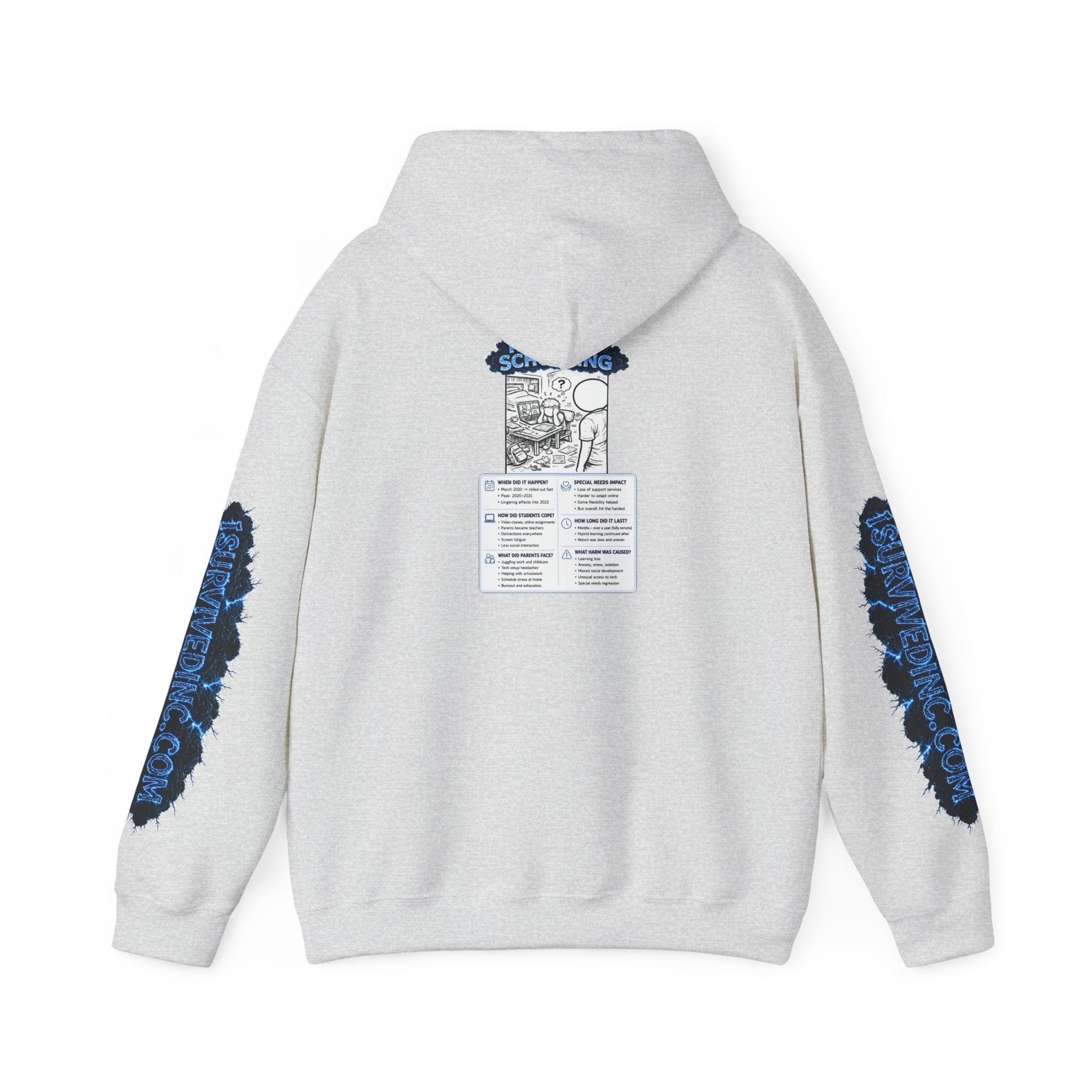 I Survived 2020 — LOCKDOWN S3:E3: "Remote Schooling" Hoodie