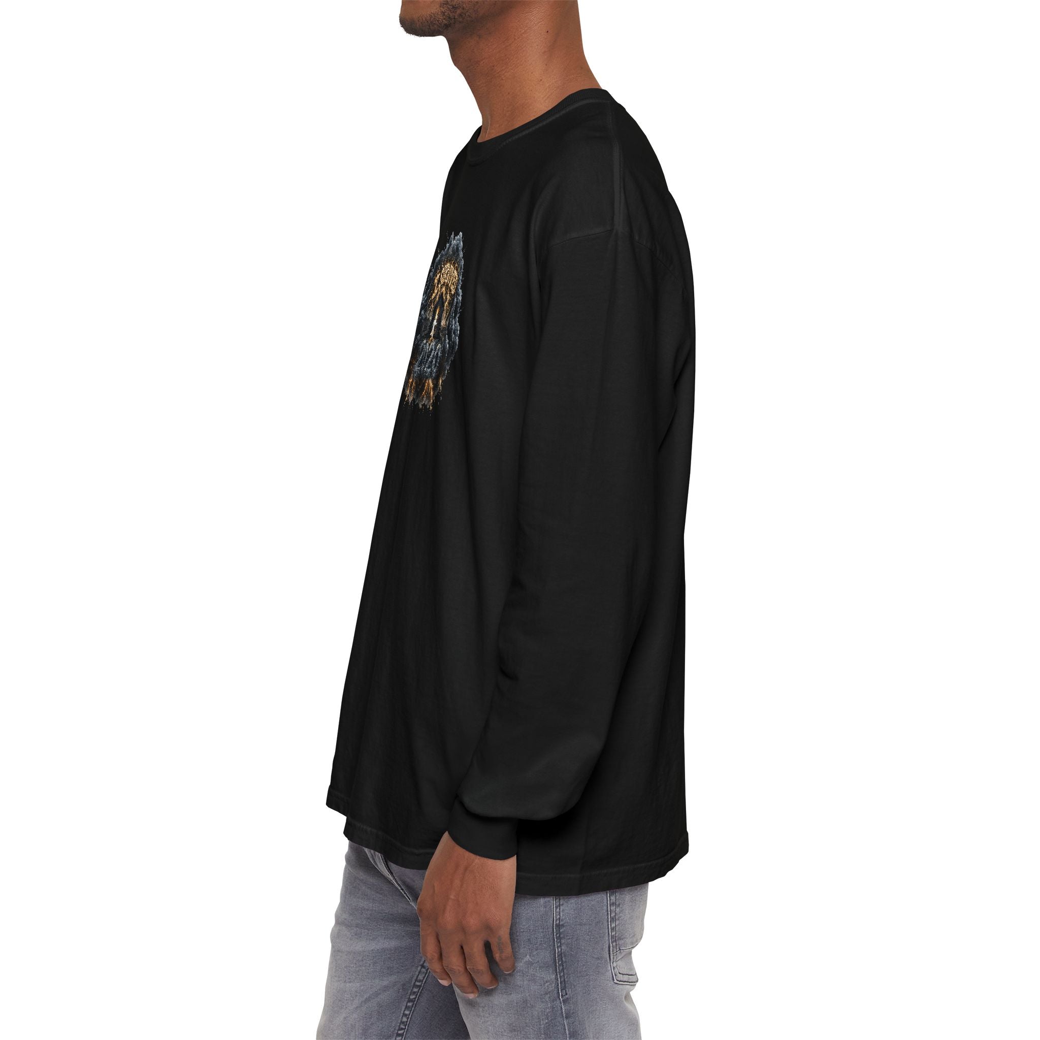 I Survived 2020 — Original PILOT Design: Director's Cut Unisex Garment-Dyed Long Sleeve T-Shirt