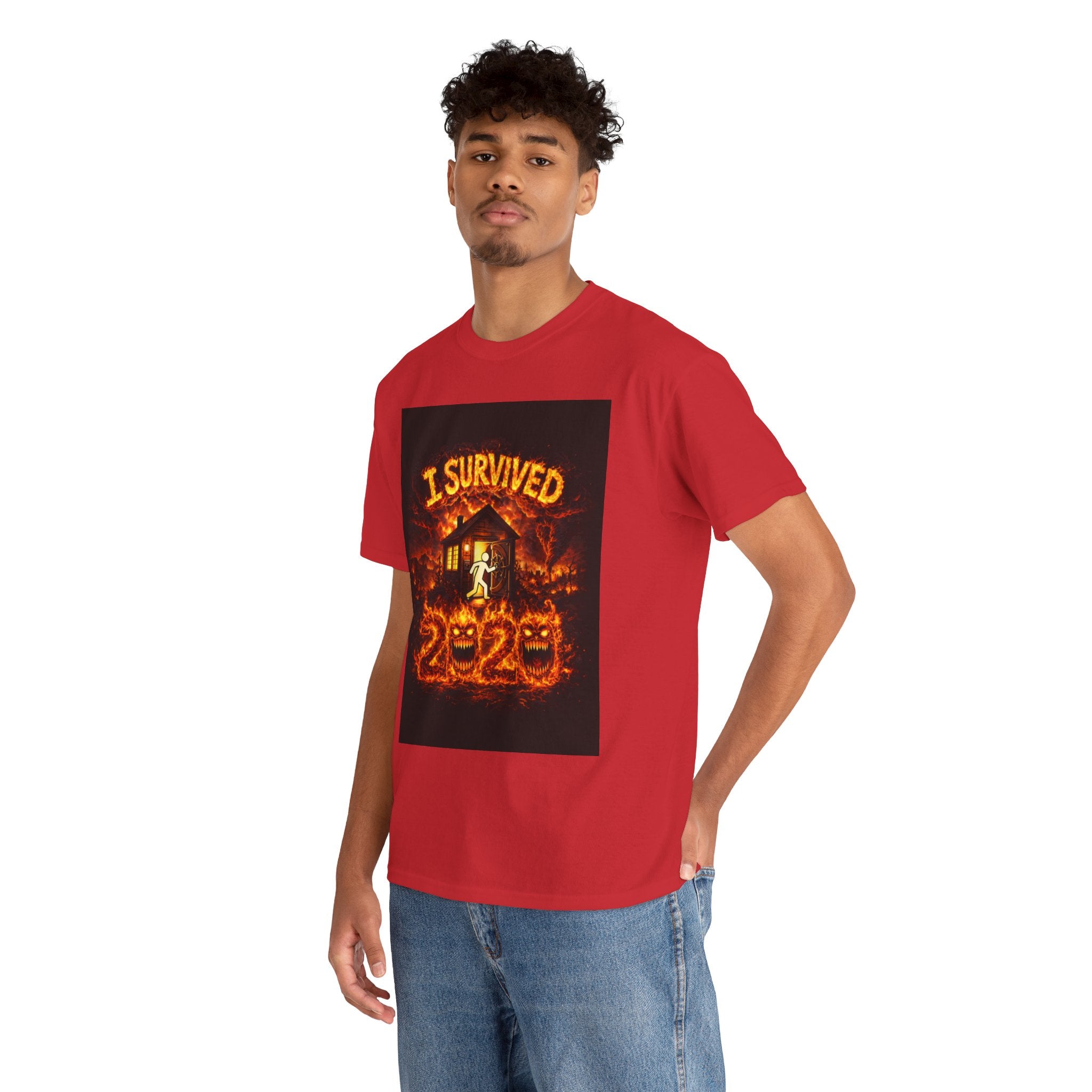 I Survived 2020 — S2:E1 "Berry Creek" | Wildfire Edition Memorial Unisex Heavy Cotton Tee