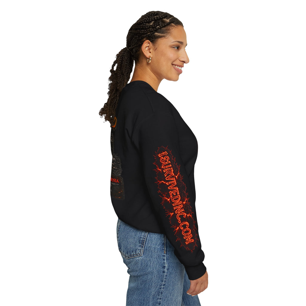 I Survived 2020 — WILDFIRES S2:E1: "Berry Creek" Memorial Unisex Heavy Blend™ Crewneck Sweatshirt
