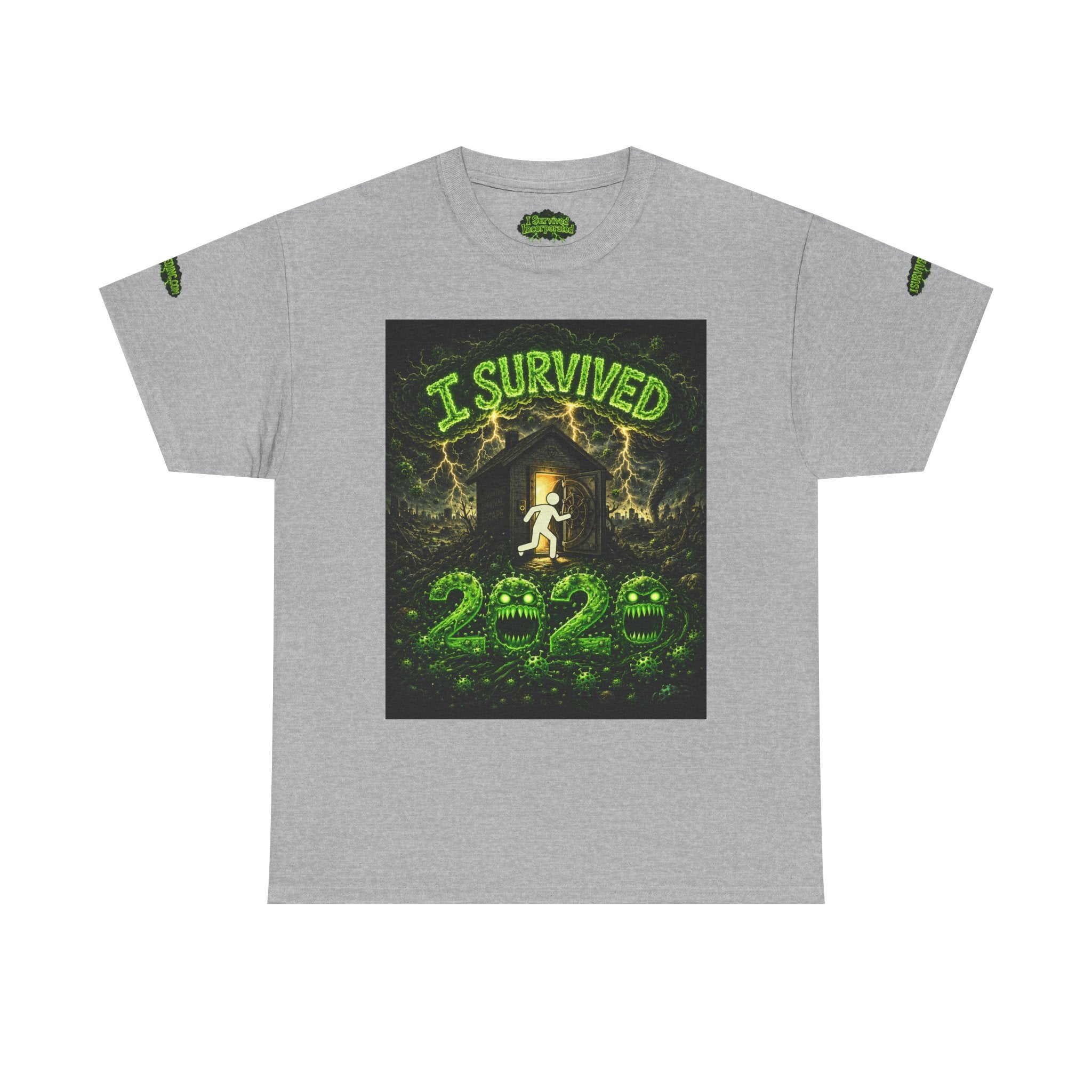 I Survived 2020 — S1:E1 "COVID-19: The Coronavirus" | Pandemic Edition Unisex Heavy Cotton Tee (SPECIAL EDITION)