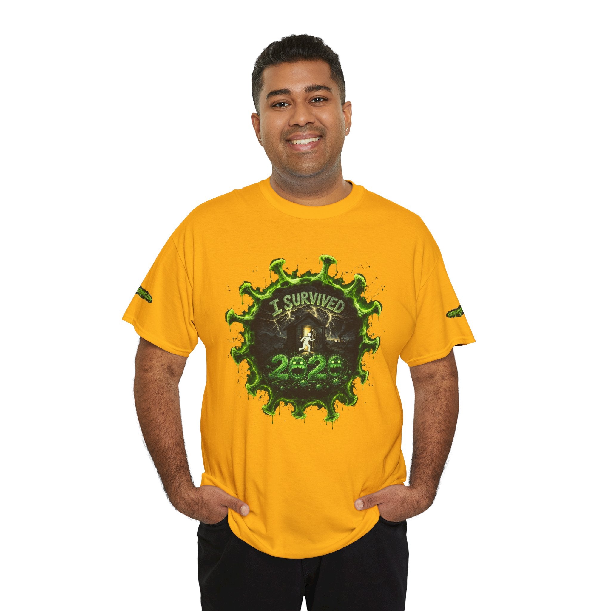 I Survived 2020 — Director's Cut S1:E4 "Mask Madness Mayhem Moment" | Pandemic Edition Unisex Heavy Cotton Tee (SPECIAL EDITION)