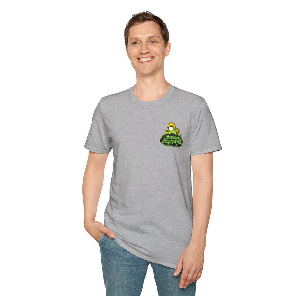 I Survived 2020 — "Please Stand By" Test Pattern Toxic Signal Tee Summer Premiere Unisex Softstyle T-Shirt
