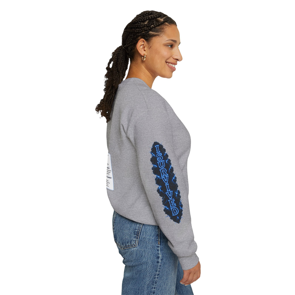 I Survived 2020 — LOCKDOWN S3:E3: Director's Cut Special Edition "Remote Schooling" Unisex Heavy Blend™ Crewneck Sweatshirt