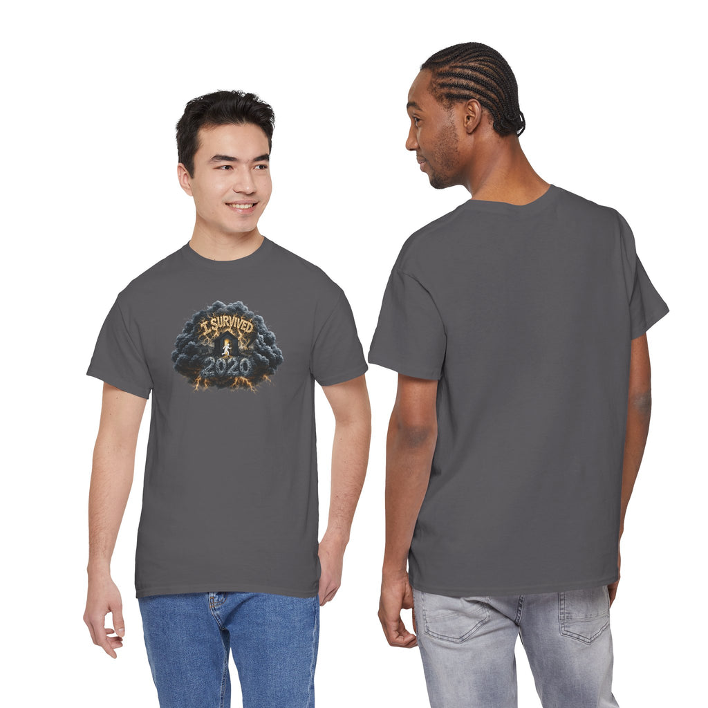 I Survived 2020 — Original PILOT Design: Director's Cut Unisex Heavy Cotton Tee