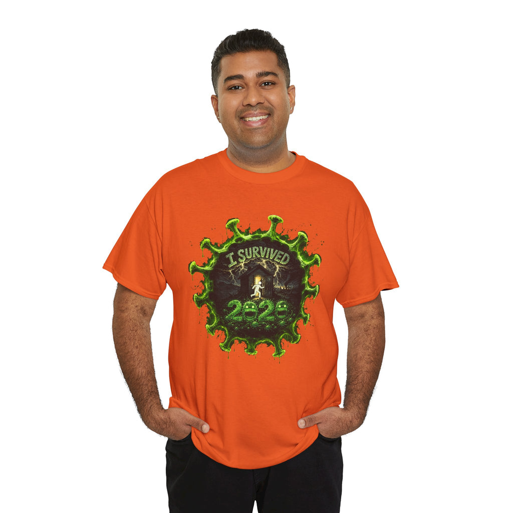 I Survived 2020 — Director's Cut S1:E4 "Mask Madness Mayhem Moment" | Pandemic Edition Unisex Heavy Cotton Tee