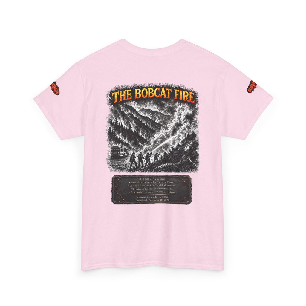 I Survived 2020 — Director's Cut S2:E2 "The Bobcat Fire" | Wildfire Edition Memorial Unisex Heavy Cotton Tee (SPECIAL EDITION)