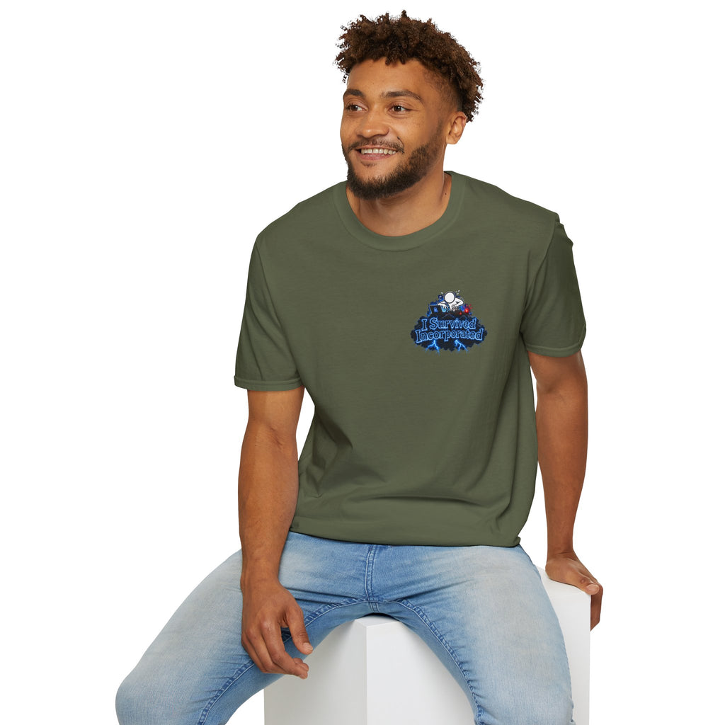 I Survived 2020 — "Please Stand By" Test Pattern Tee Lockdown Edition Summer Exclusive Unisex Softstyle T-Shirt