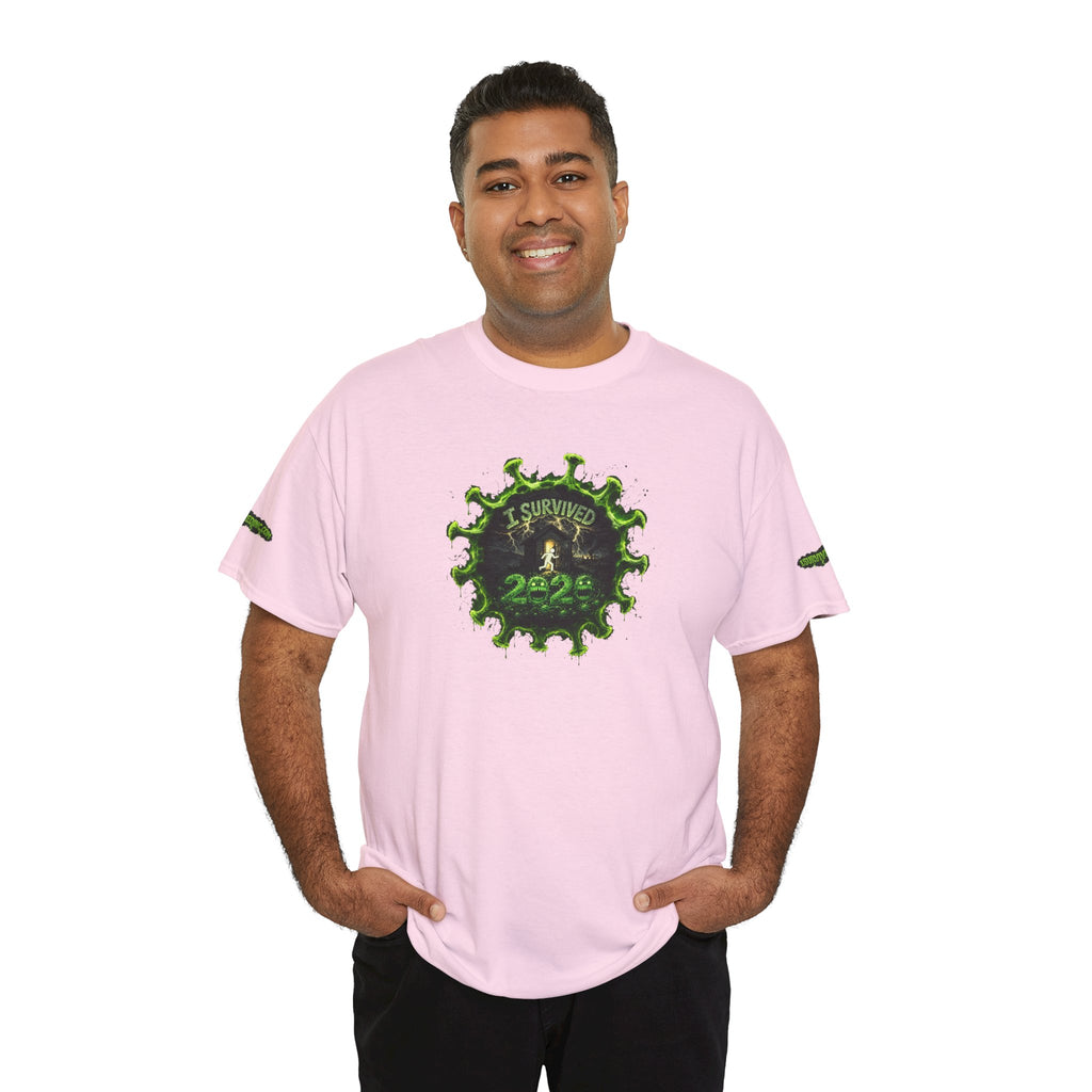 I Survived 2020 — PANDEMIC S1:E5: Director's Cut Special Edition "Delivery Doomsday" Unisex Heavy Cotton Tee