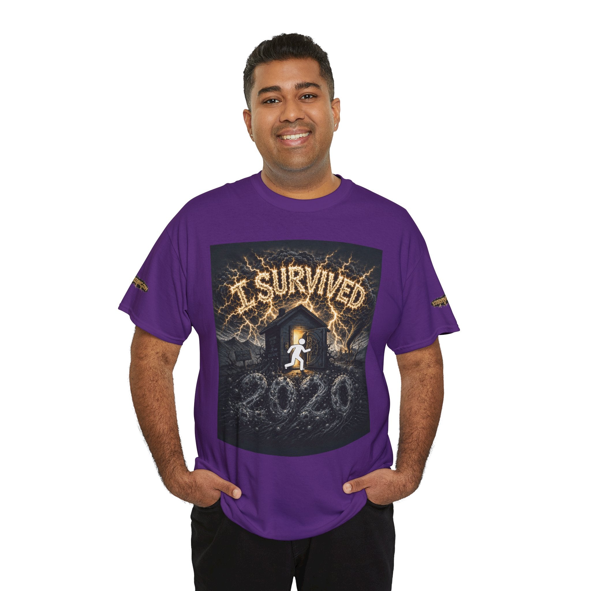 I Survived 2020 — Original PILOT Design: Special Edition Unisex Heavy Cotton Tee