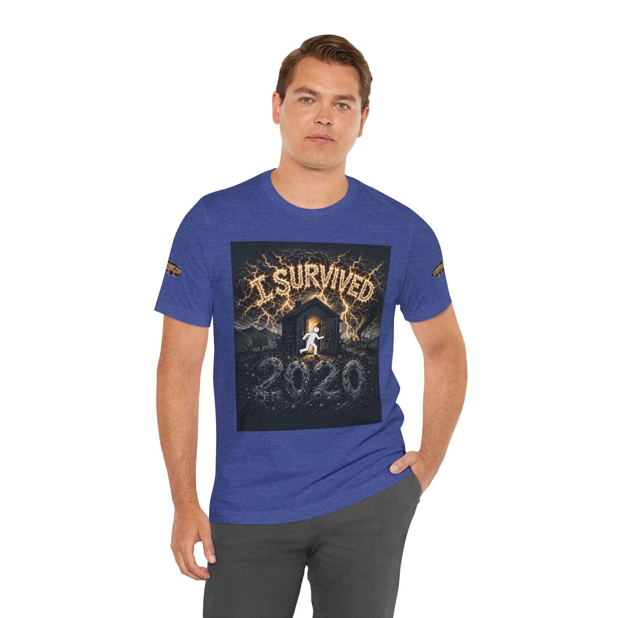I Survived 2020 — Original PILOT Design: Special Edition Unisex Jersey Short Sleeve Tee