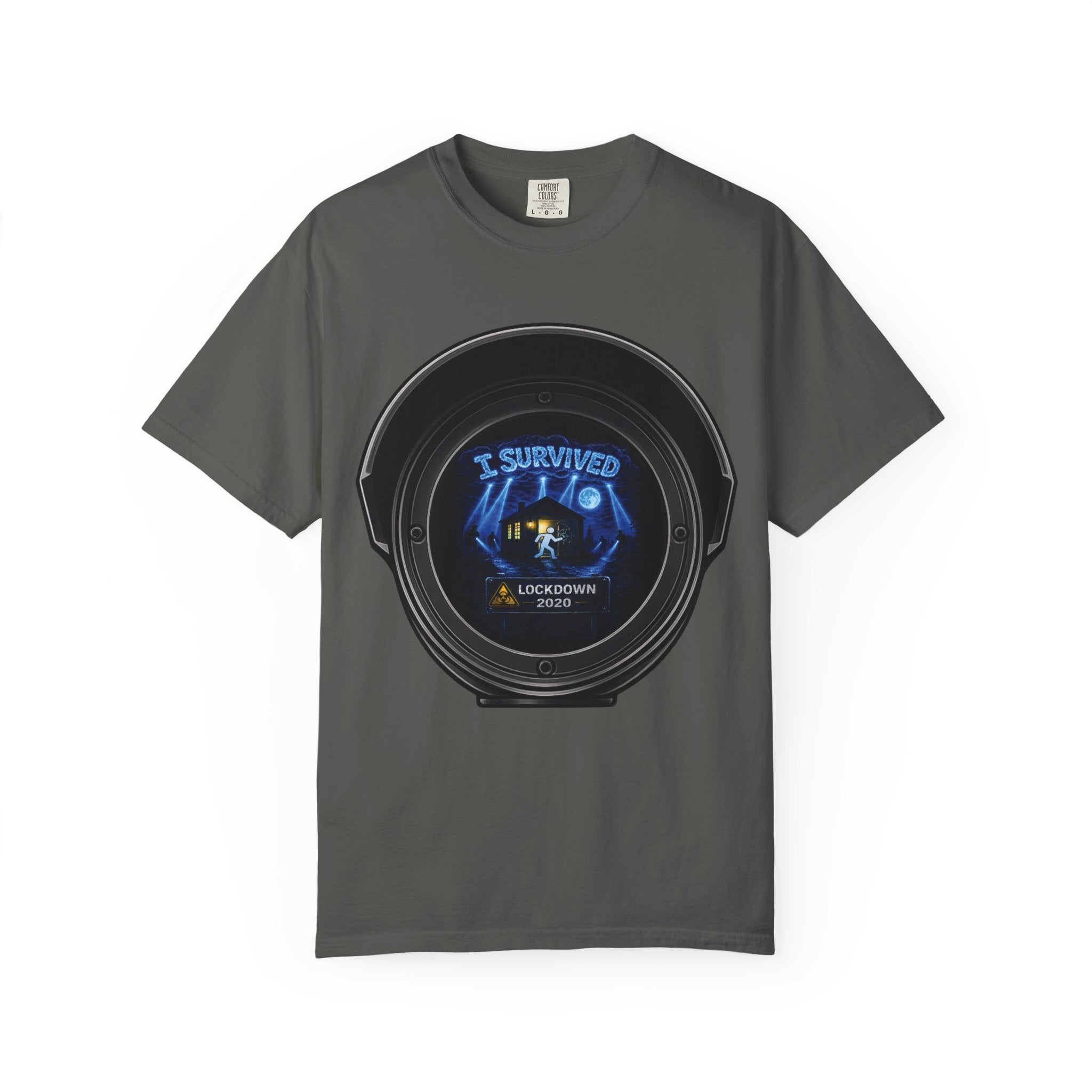 I Survived 2020 — Director's Cut S3:E1 "Quarantine" | Lockdown Edition Documentary Unisex Garment-Dyed T-shirt