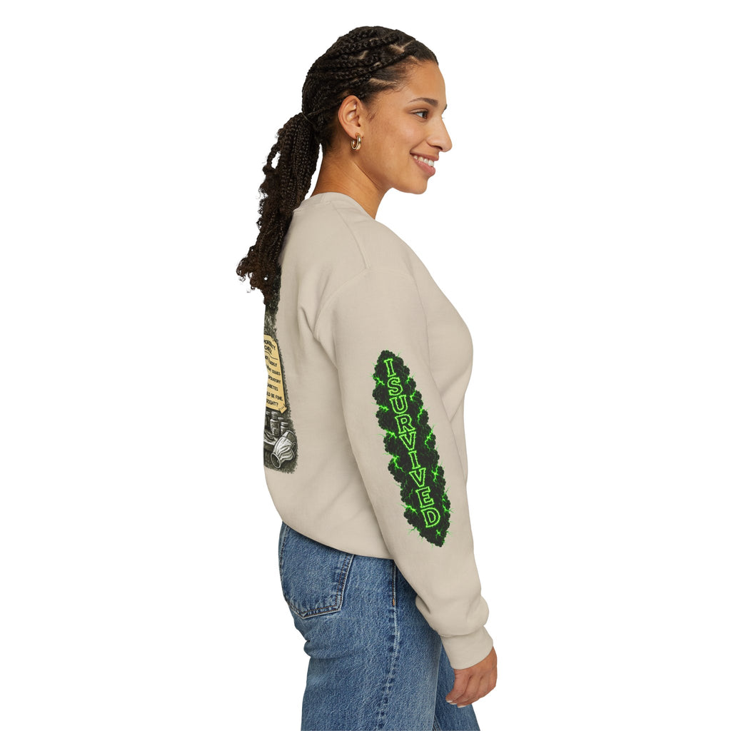 I Survived 2020 — PANDEMIC S1:E1: Director's Cut "COVID-19: The Coronavirus" Unisex Heavy Blend™ Crewneck Sweatshirt