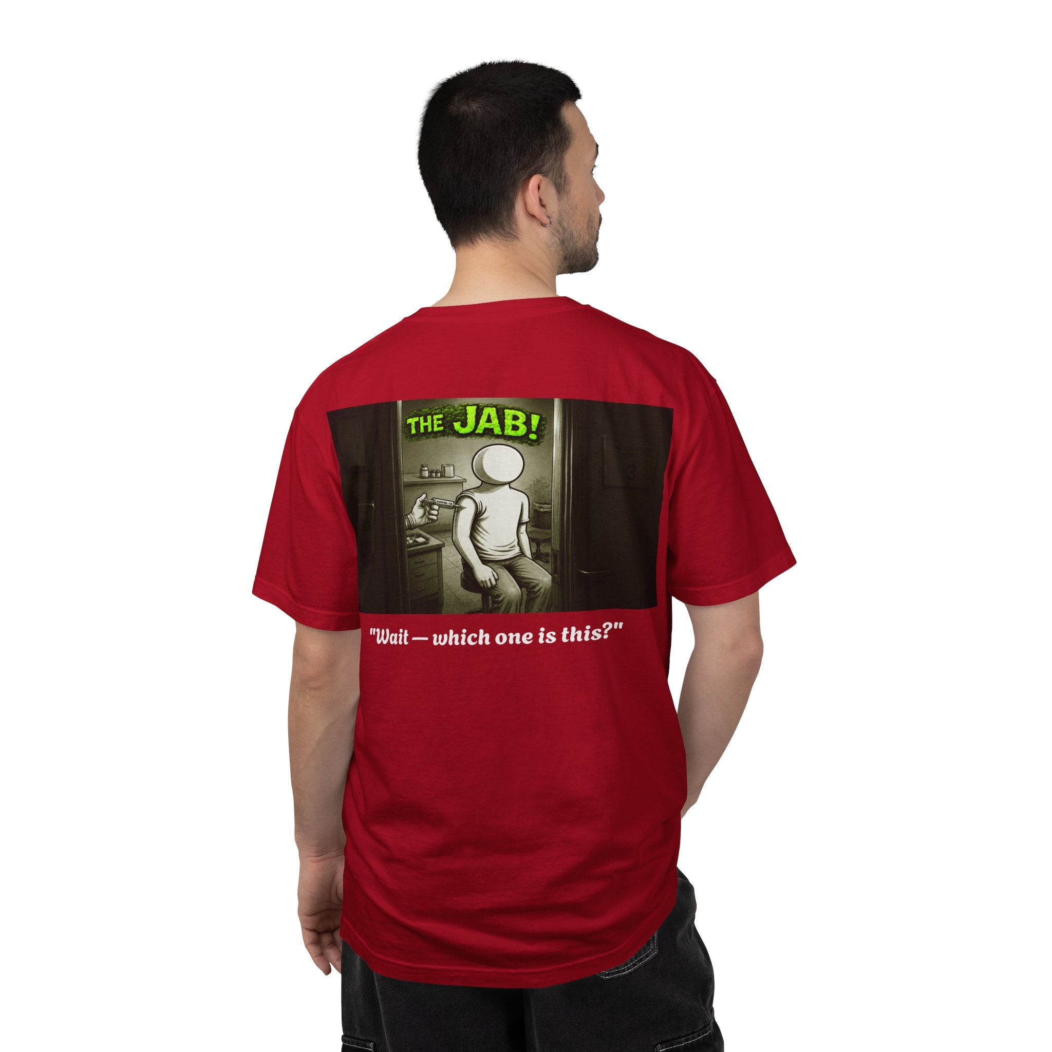 I Survived 2020 — PANDEMIC S1:E3: Director's Cut "The Jab!" Unisex Garment-Dyed T-shirt