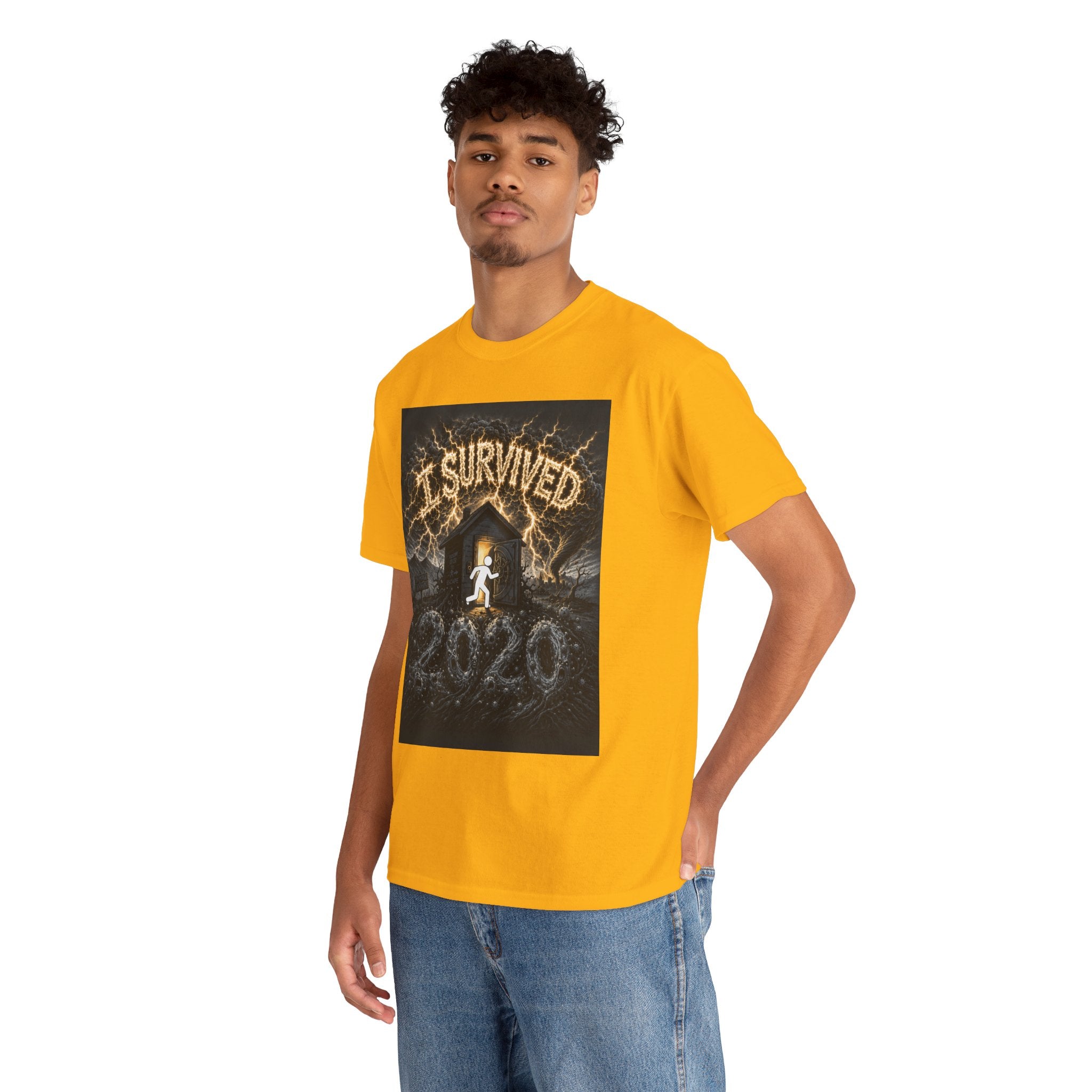 I Survived 2020 — Original PILOT Design Unisex Heavy Cotton Tee