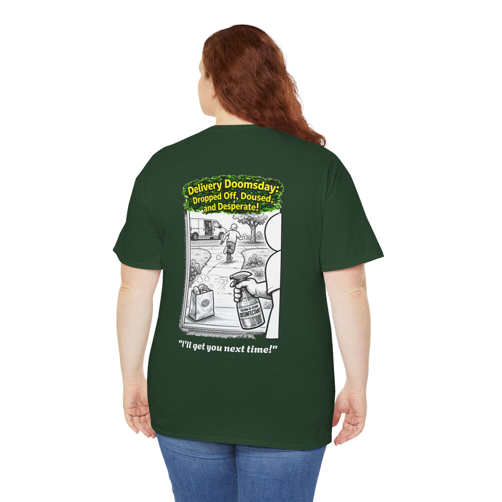 I Survived 2020 —  PANDEMIC S1:E5: Director's Cut "Delivery Doomsday" Unisex Heavy Cotton Tee