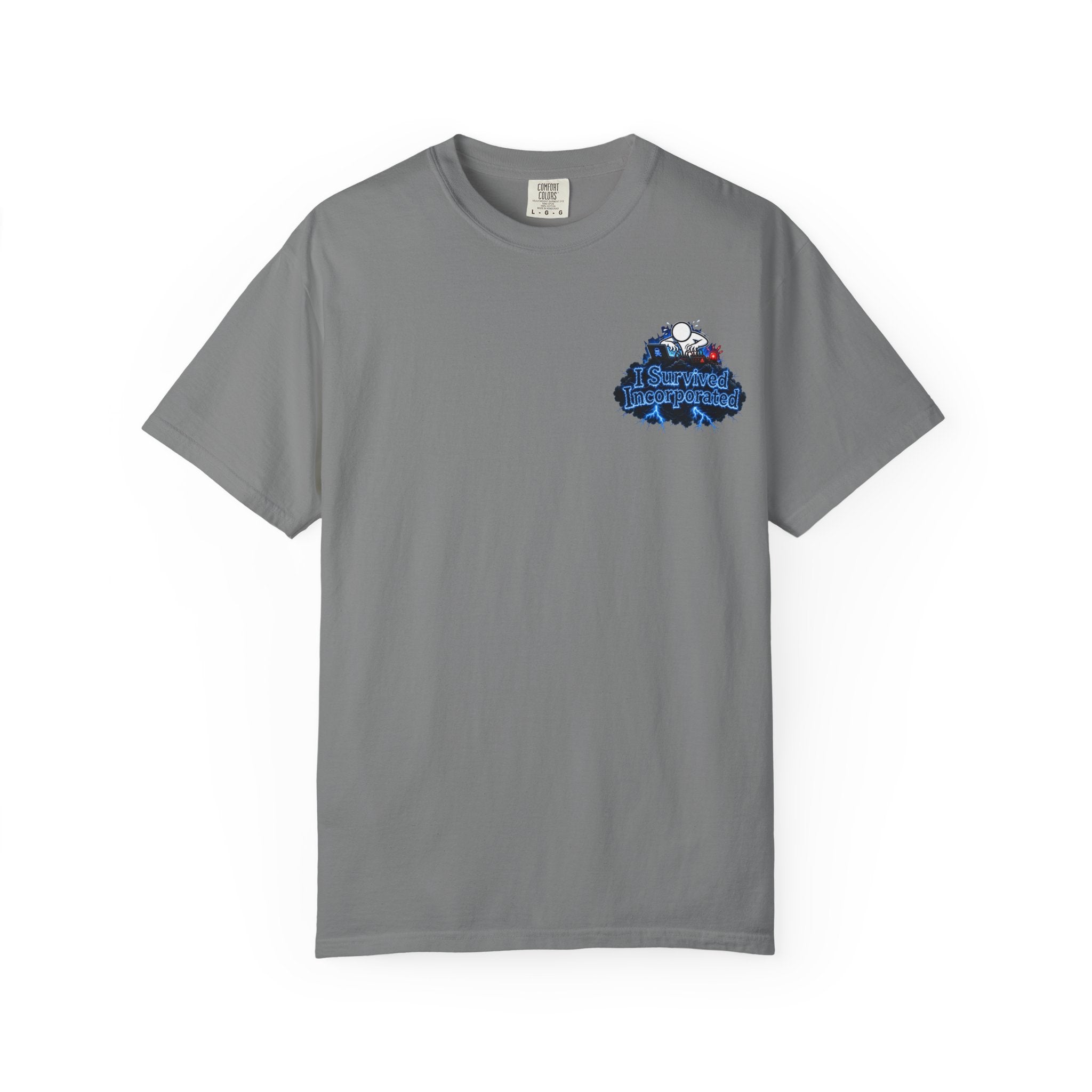 I Survived 2020 — "Please Stand By" Test Pattern Tee Lockdown Special Edition Summer Exclusive Unisex Garment-Dyed T-shirt