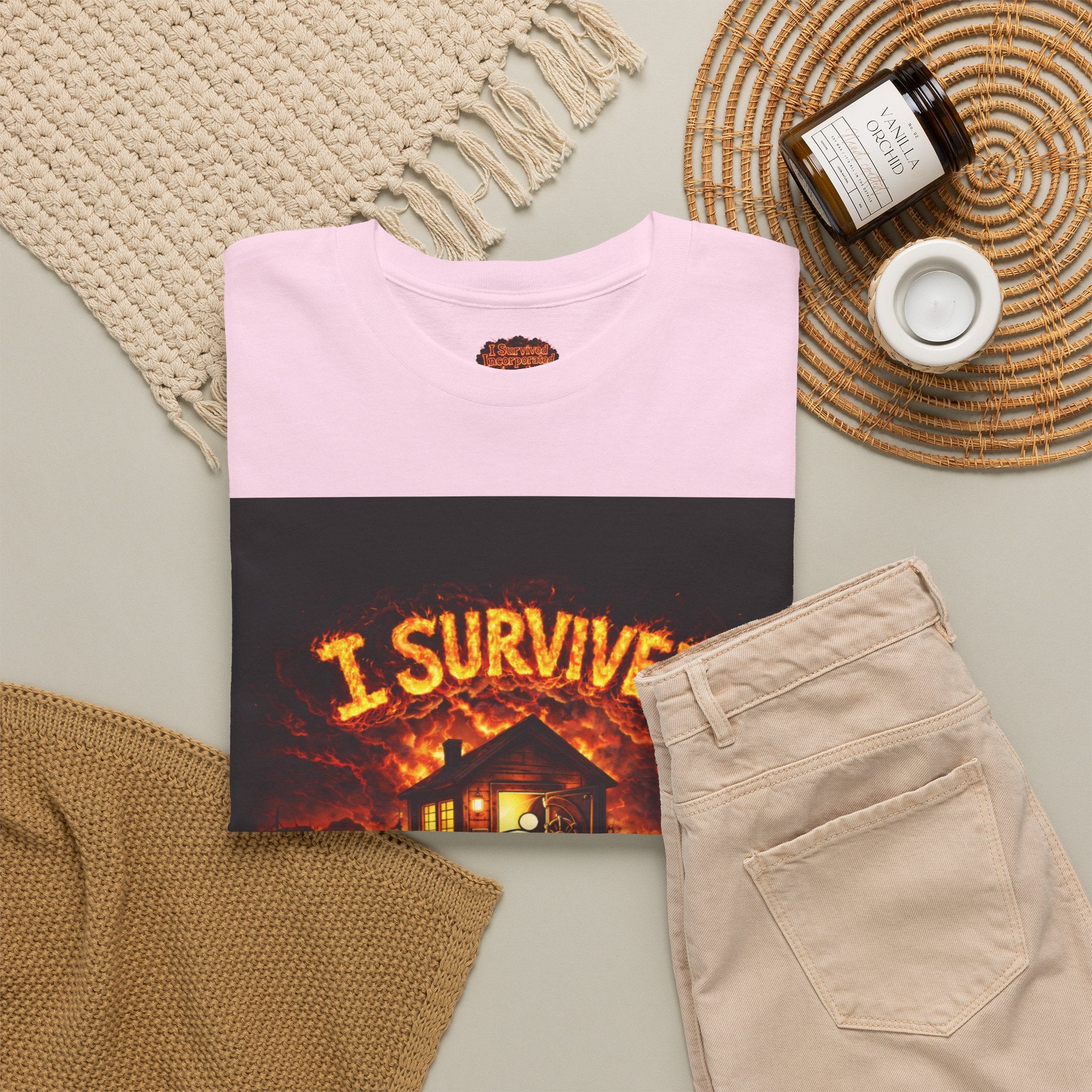 I Survived 2020 — WILDFIRES S2:E2: "The Bobcat Fire" Memorial Unisex Heavy Cotton Tee