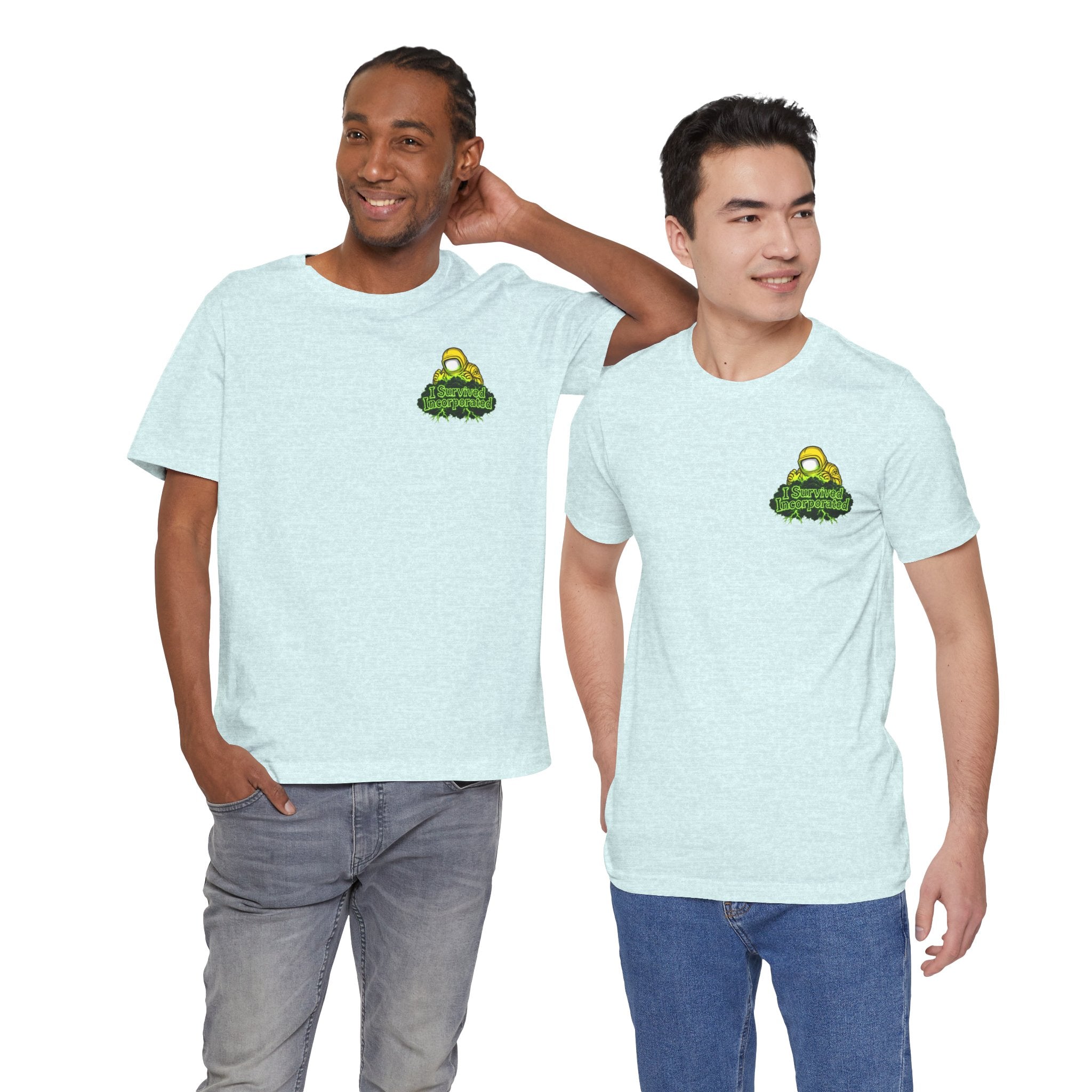 I Survived 2020 — "Please Stand By" Test Pattern Toxic Signal Tee Summer Premiere Unisex Jersey Short Sleeve Tee