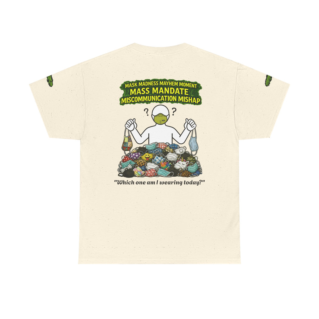 I Survived 2020 — PANDEMIC S1:E4: Director's Cut Special Edition "Mask Madness" Unisex Heavy Cotton Tee