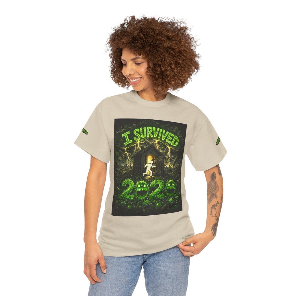 I Survived 2020 — S1:E2 "The Coming of COVID" | Pandemic Edition Unisex Heavy Cotton Tee (SPECIAL EDITION)