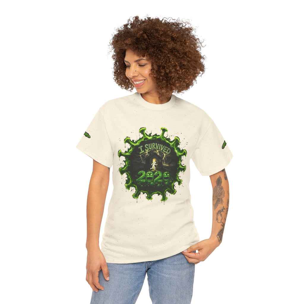 I Survived 2020 — Director's Cut S1:E2 "The Coming of COVID" | Pandemic Edition Unisex Heavy Cotton Tee (SPECIAL EDITION)
