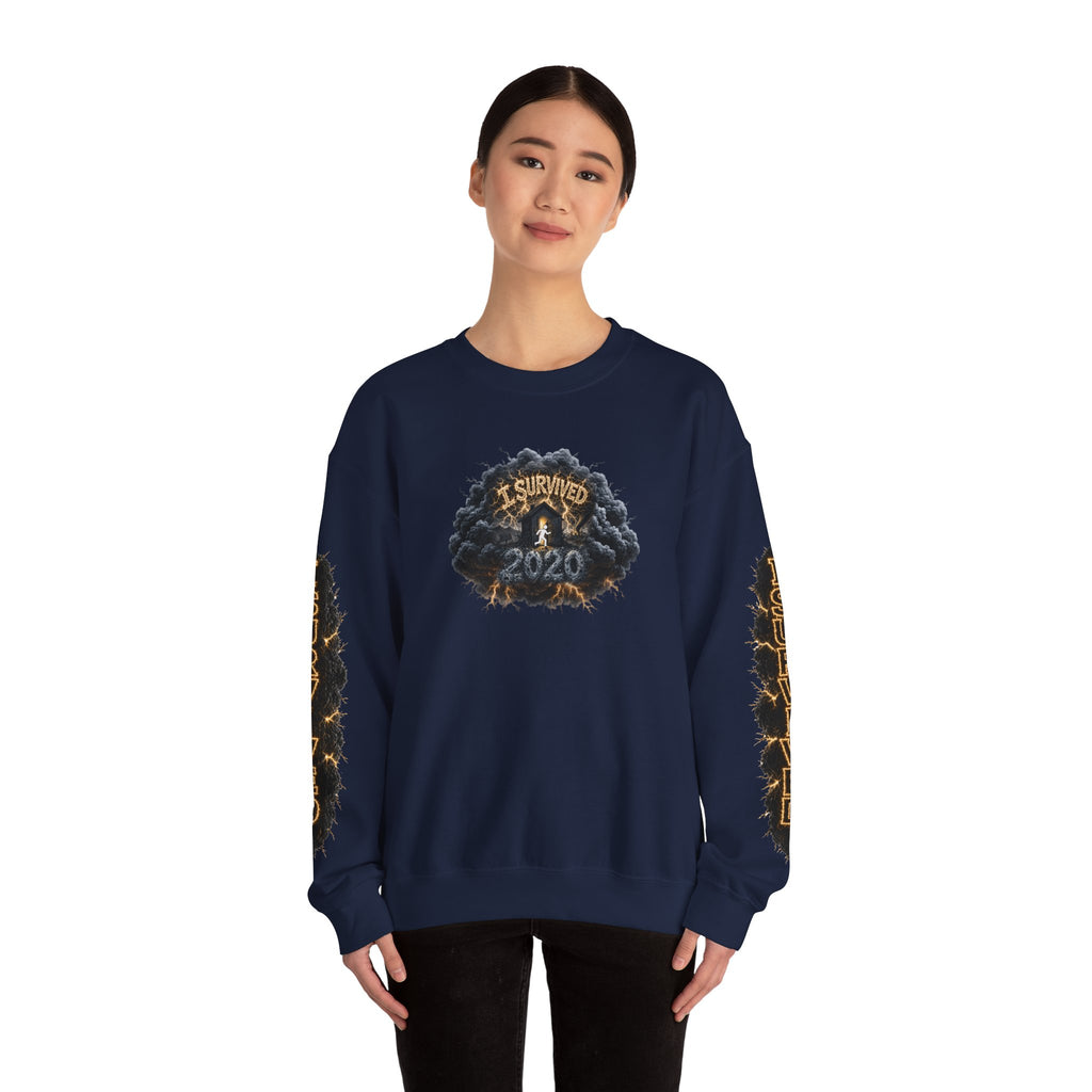 I Survived 2020 — Original PILOT Design: Director's Cut Special Edition Unisex Heavy Blend™ Crewneck Sweatshirt