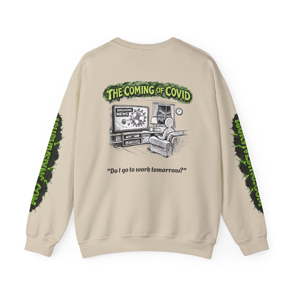 I Survived 2020 — S1:E2 "The Coming of COVID" | Pandemic Edition Unisex Heavy Blend™ Crewneck Sweatshirt