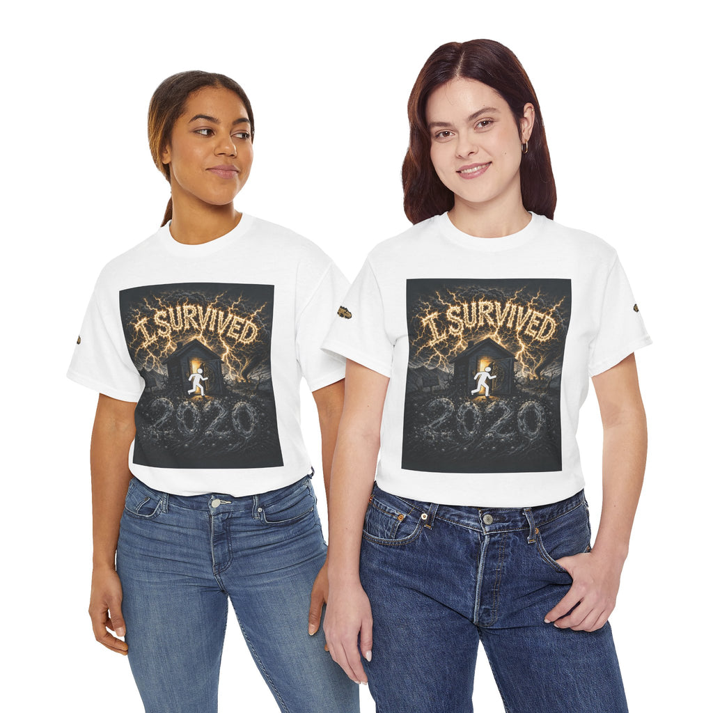 I Survived 2020 — Original PILOT Design: Special Edition Unisex Heavy Cotton Tee
